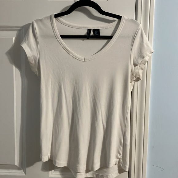 White V-Neck - Picture 2 of 2